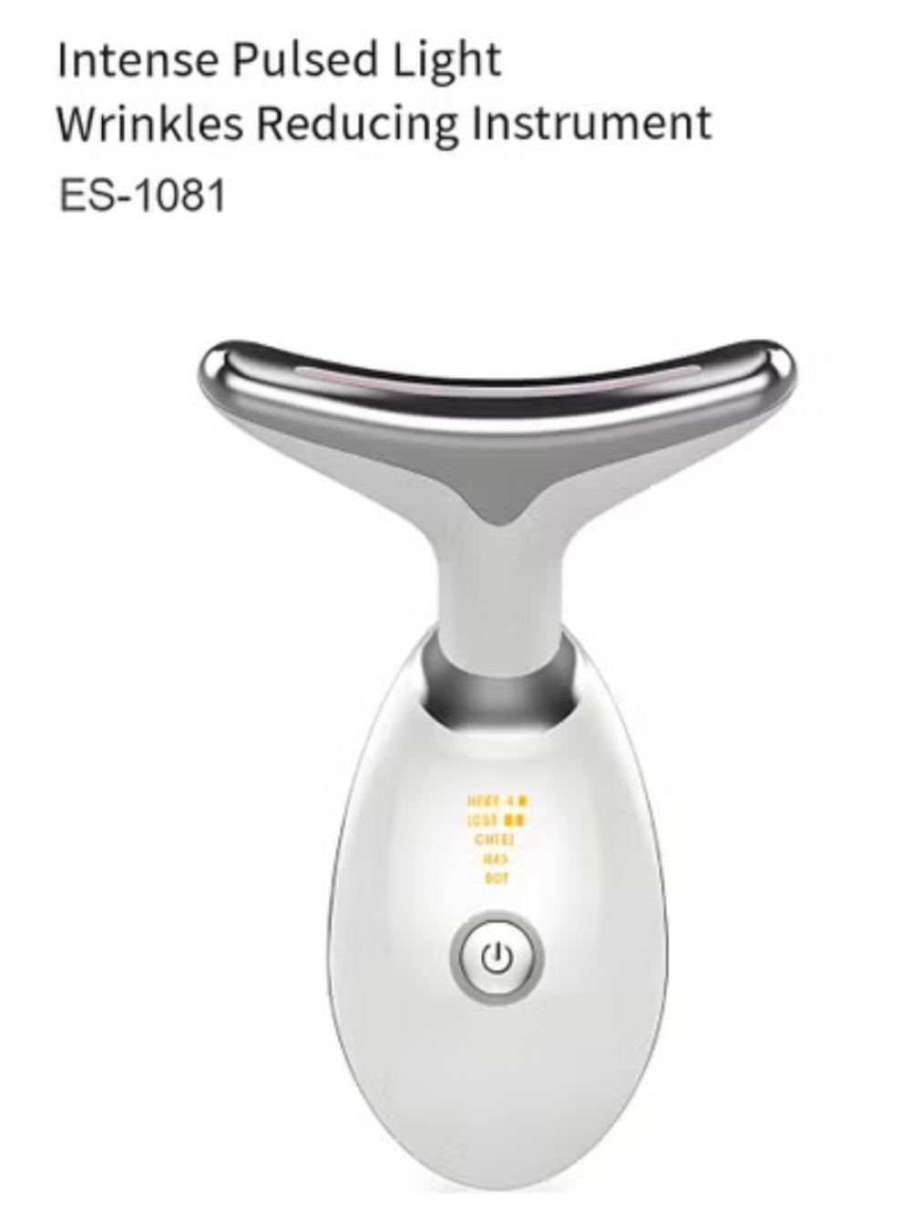 Neck Face Massager Anti Wrinkles Model ES-1081 NEW in box